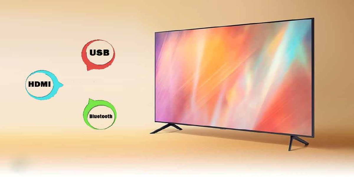 اتصالات تلویزیون 43 اینچ 4K سامسونگ SAMSUNG مدل 43AU7500