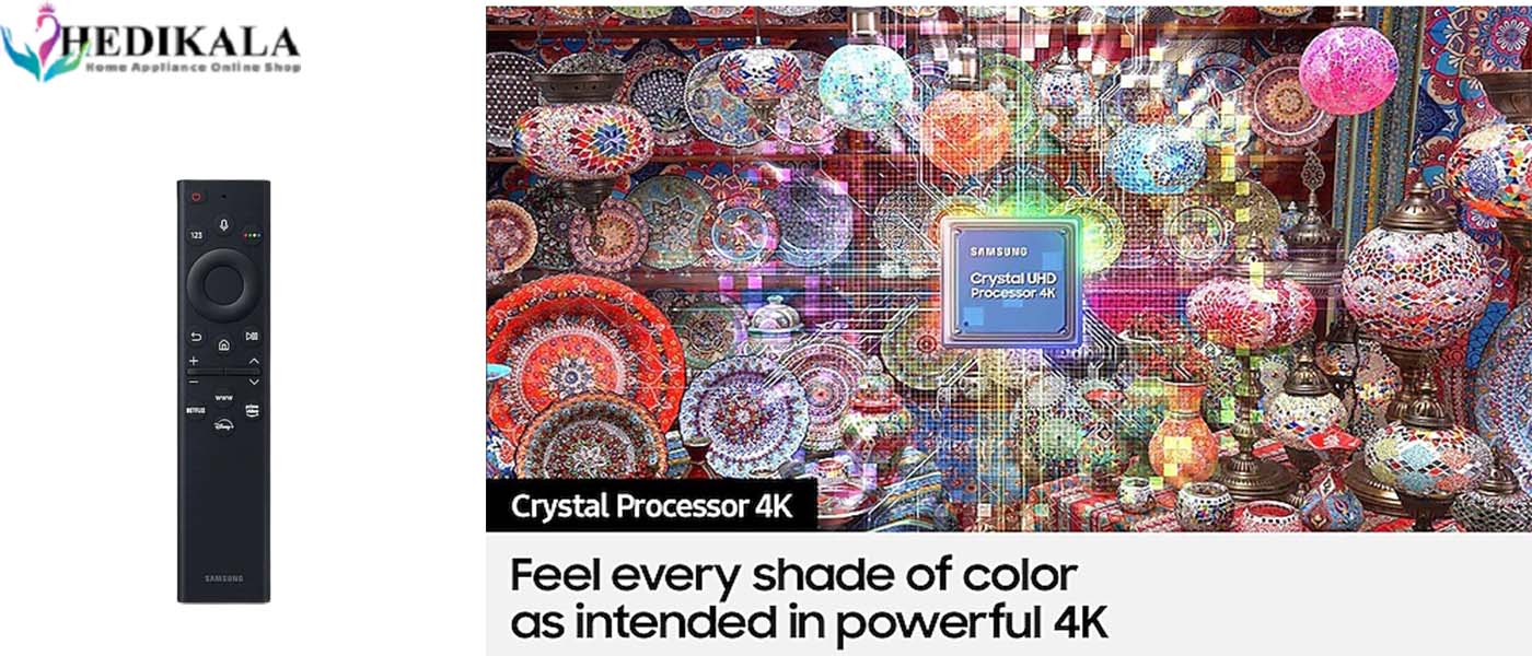 سیستم عامل و پردازنده در تلویزیون سامسونگ 50 اینچ 4K CRISTAL مدل 50BU8100 2022 