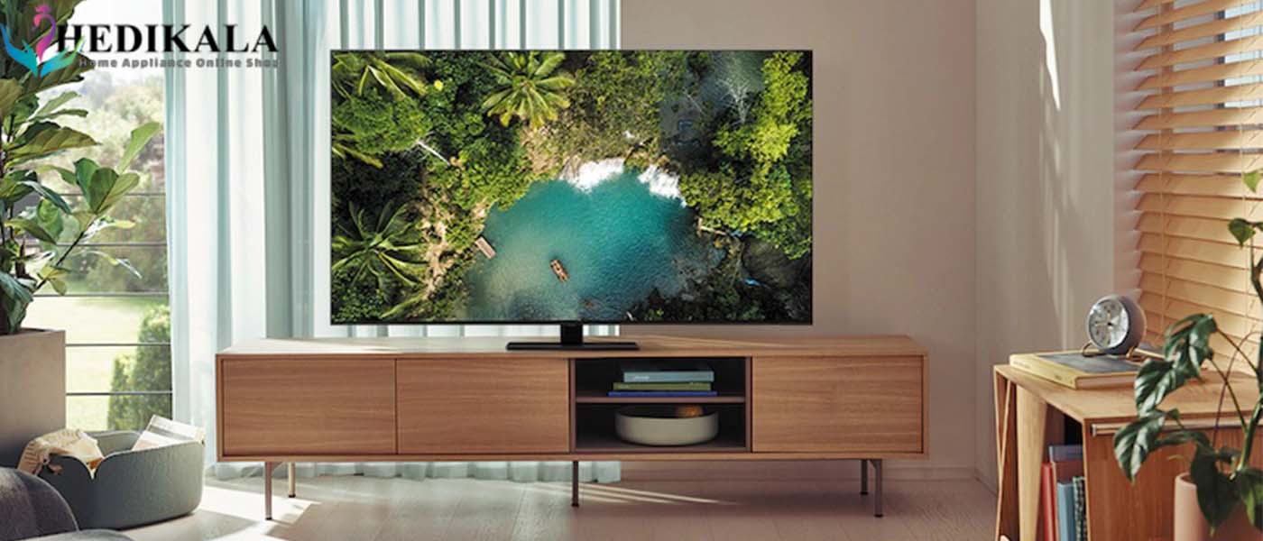 طراحی در تلویزیون سامسونگ 55 اینچ QLED 4K مدل 55Q80B