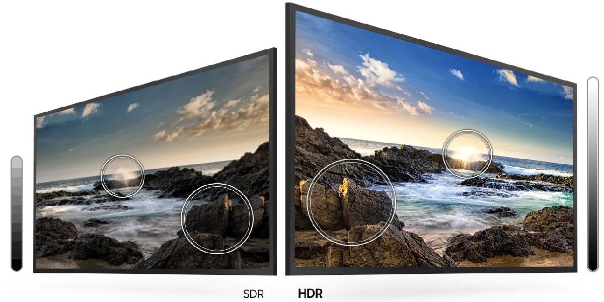 قابلیت HDR و PUR COLOR در تلویزیون 43 اینچ 4K سامسونگ SAMSUNG مدل 43AU7500