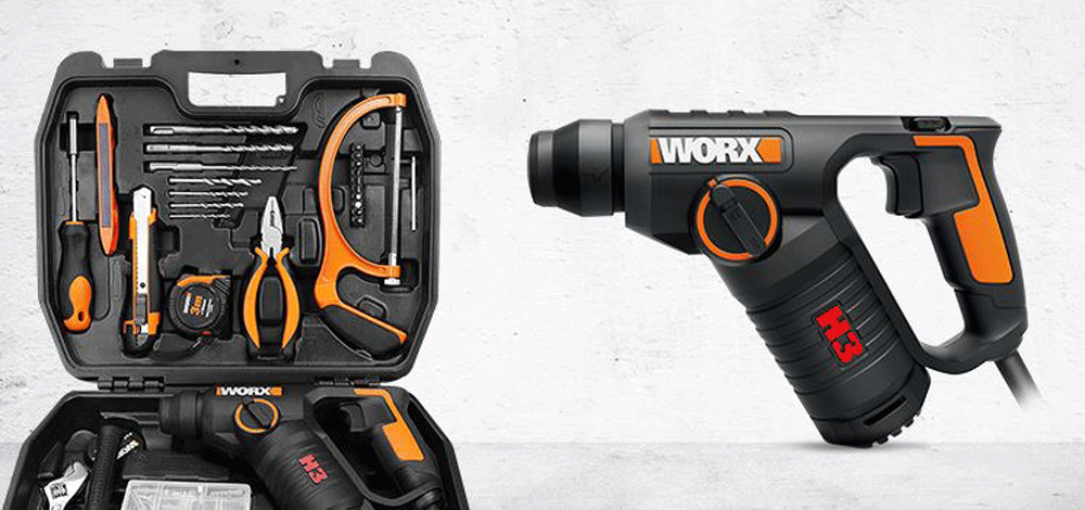 نگاهی کلی به دریل چکشی 620 وات ورکس مدل Worx WX346.2﻿﻿