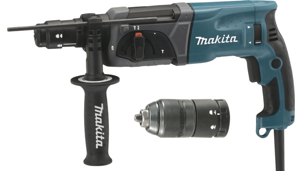 نگاهی کلی به دریل بتن کن چکشی ماکیتا مدل MAKITA HR2470F