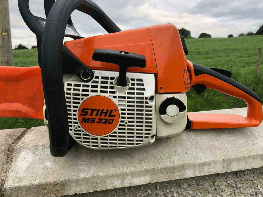 STIHL MS230نگاهی کلی به اره ی زنجیری اشتیل مدل 