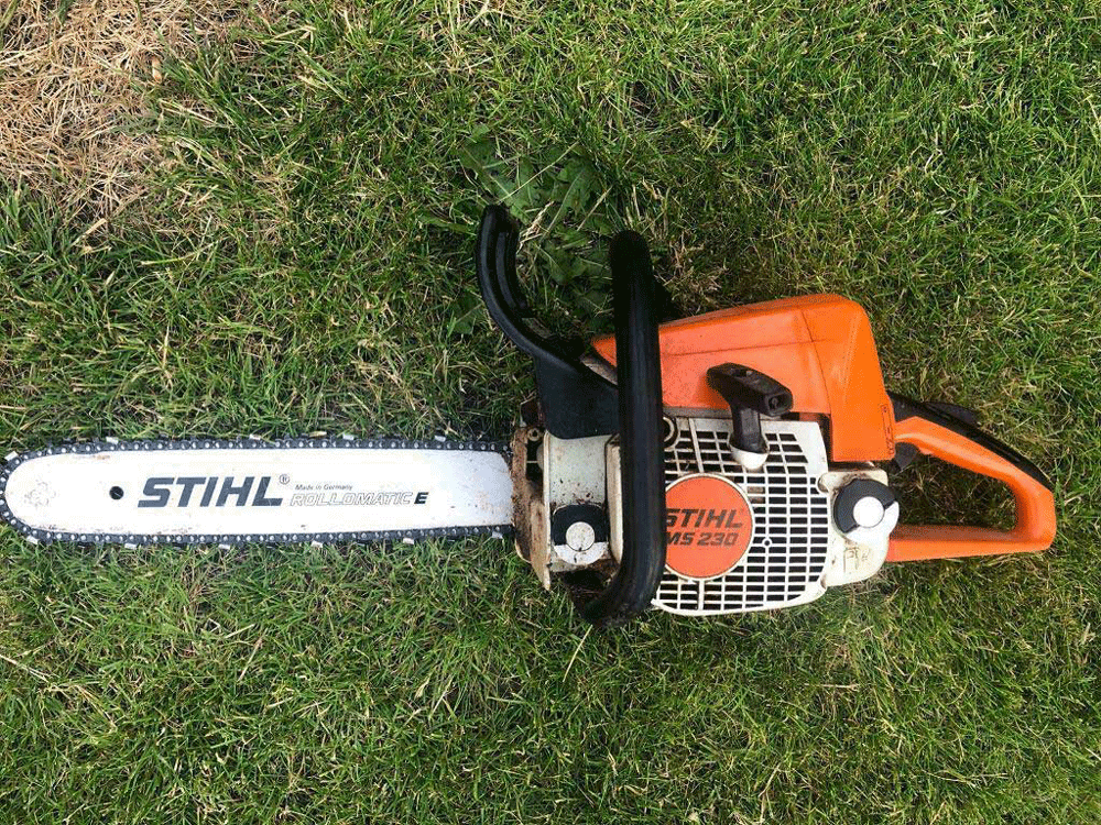 STIHL MS230نگاهی کلی به اره ی زنجیری اشتیل مدل 