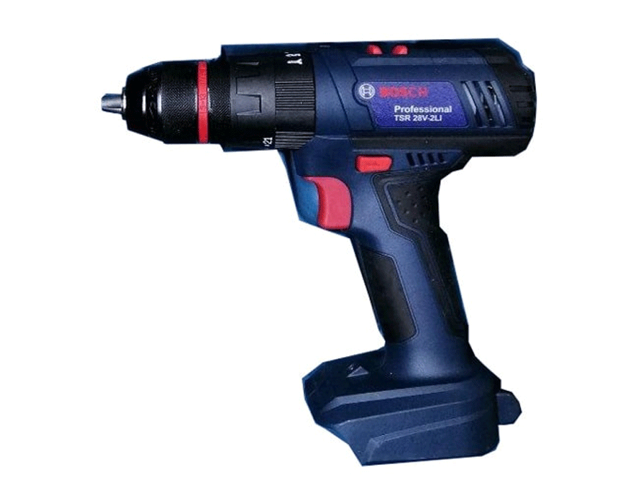 نگاهی کلی به دریل شارژی 28 ولت بوش مدل BOSCH TSR28v-2Li