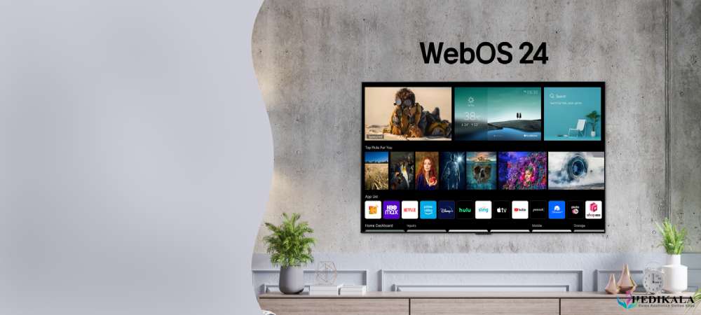 سیستم عامل webOS 9 تلویزیون ال جی 75qned90 2024